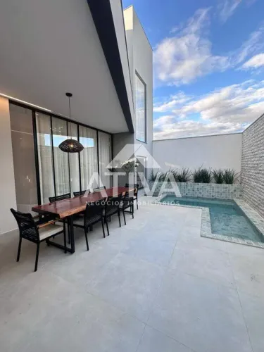 CASA COM 03 SUITES - ALTO PADRAO - CONDOMINIO ENCONTRO DAS AGUAS