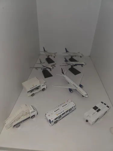 Coleção Varig Aviões Miniatura frete grátis