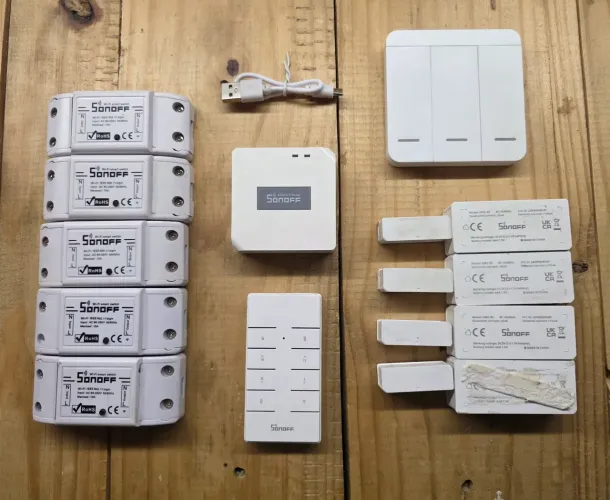 Kit Automacao Residencial Sonoff Casa Inteligente alarme