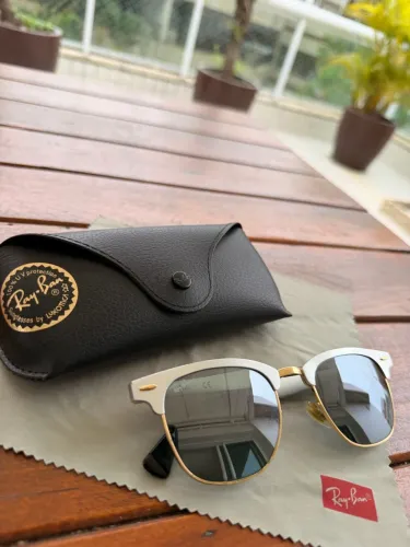 RAY-BAN CLUBMASTER ALUMINUM