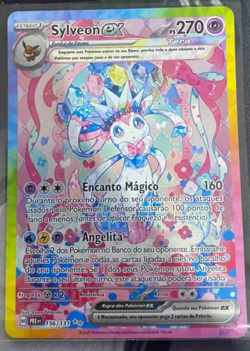 Carta Pokémon Sylveon ex
