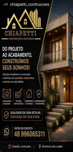 Construção e reforma.