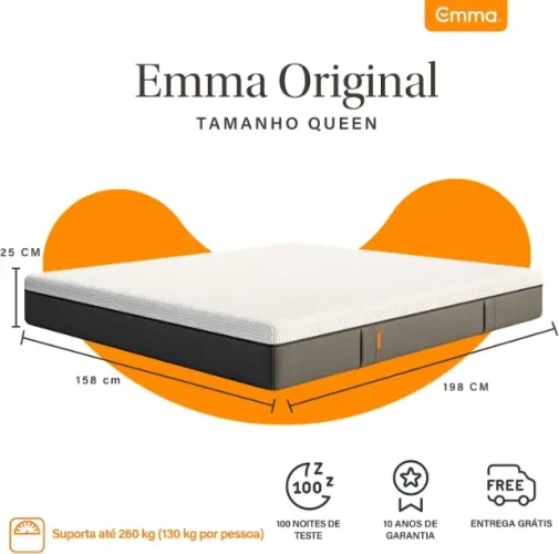 Colchão Queen Emma Original
