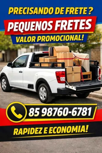 FRETES , PEQUENOS E MÉDIOS
