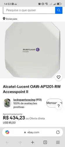 Vendo equipamentos de rede