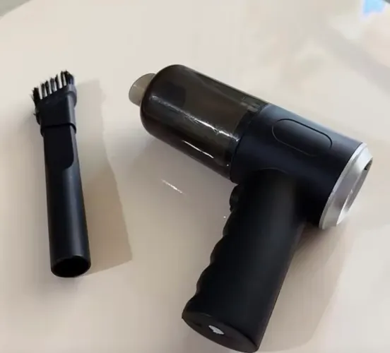 Mini Aspirador De pó Portátil Automotivo e Casa Potente Recarregável