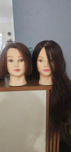 Cabeça boneca para treino
