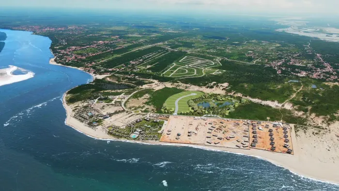 Terrenos em Condomínio na Praia de Fortim  Lote Alto Padrão com Infraestrutura Completa e 