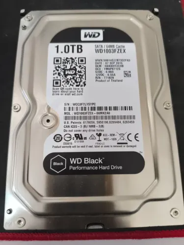 HD PC 1TB WD Black