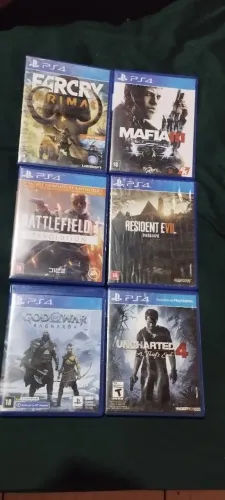Jogos para PS4 compatível com ps5 semi novos