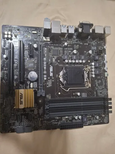 Placa-mãe Asus B150M-C D3/BR (LGA 1151) com defeito - não liga