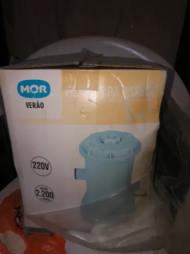 Filtro Para Piscina Mor 2200 L/h 220V - Novo (Nunca Usado)