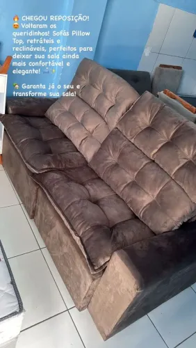 Vendo sofá retrátil reclinável direto de fábrica