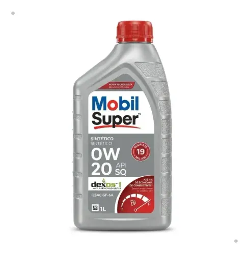 Oleo Motor Mobil Super 0w20 Sintético Dexos 1 API SQ 1 Litro