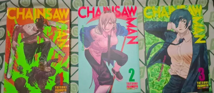 Chainsaw Man - Trilogia inicial de mangás