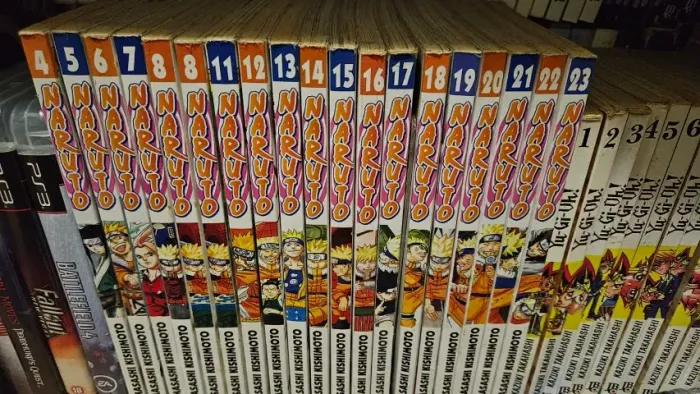 Conjunto Mangás Naruto (entre 4 e 23)