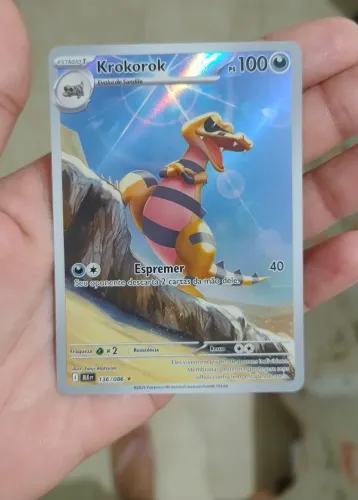Carta Krokorok - Pokémon TCG