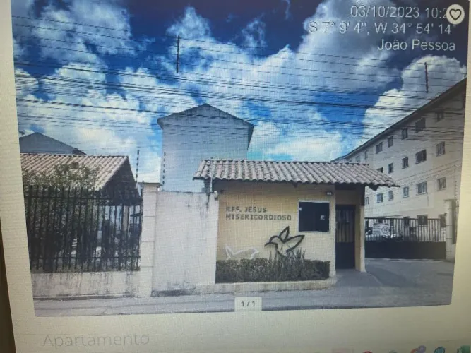 Apartamento para Venda em João Pessoa, Oitizeiro, 2 dormitórios, 1 suíte, 2 banheiros, 1 v