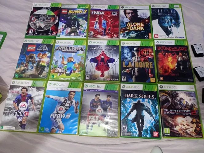 JOGOS XBOX 360 ORIGINAIS COM ENCARTES Cada um tem seu preço