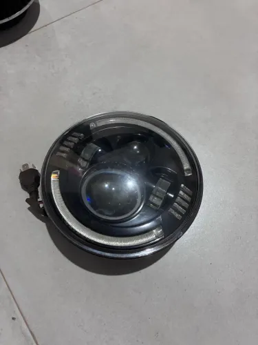 Farol led redondo moto