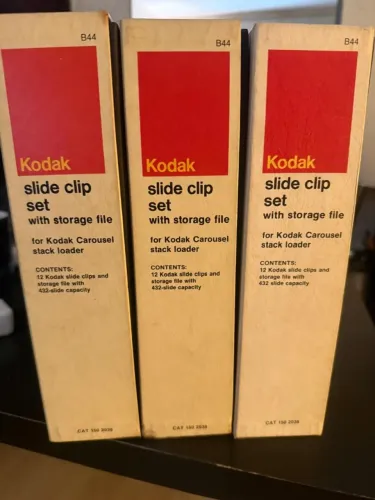Kodak Slide Clip Set com Armazenamento