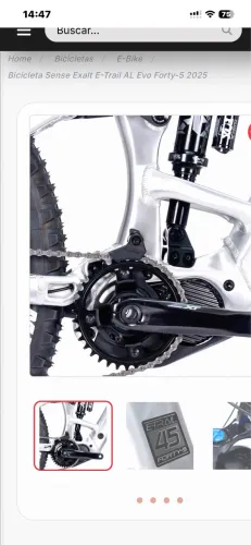 EBike Sense exalt e trail forty 5