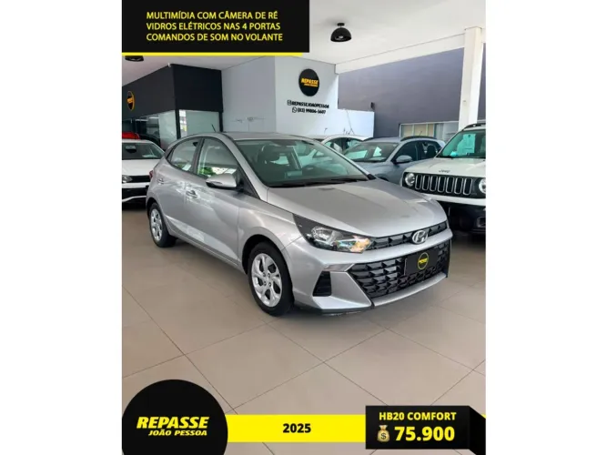 Hyundai HB20 Comfort 1.0 Flex 12V Mec. 2025
