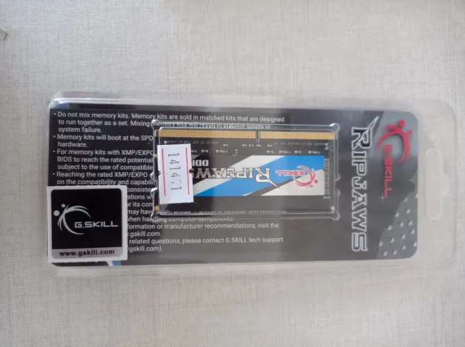 Memória DDR4 G.SKILL 8GB