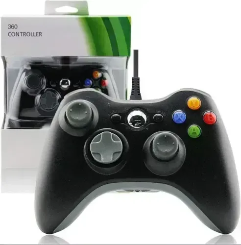 Controle Xbox 360° / PC Com Fio *NOVO*