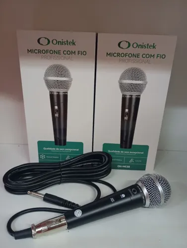 Microfone Com Fio Profissional Onistek ON-MC58