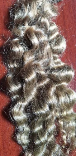 Cabelo Humano Virgem Loiro Médio Natural 70cm 183g 3A