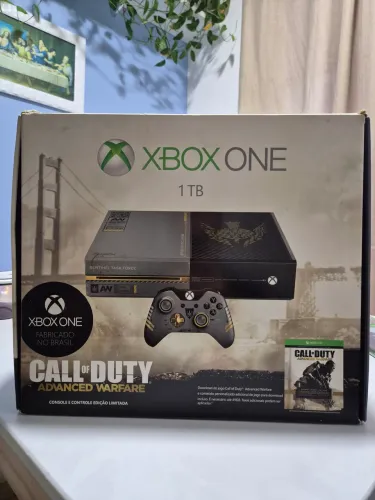 Microsoft Xbox One Call Of Duty Advanced Warfare 1tb Phat Seminovo