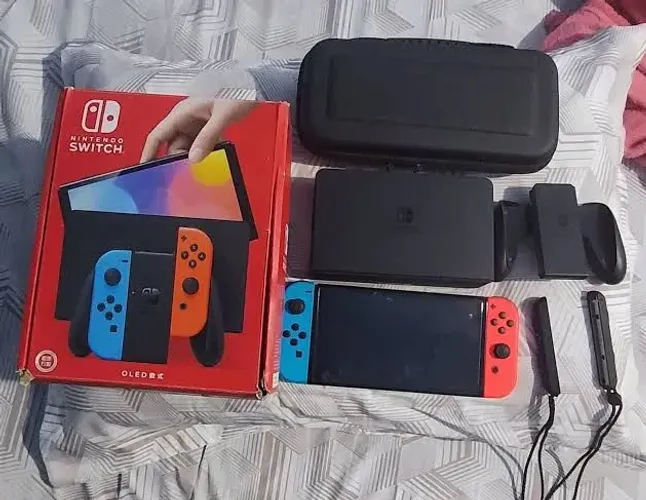Nintendo Switch Oled Perfeito Estado