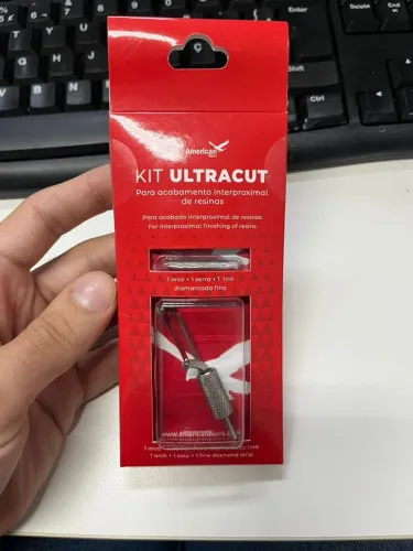 Kit Ultracut Arco, Serra e Tira Diamantada - Odontologia (American Burrs)