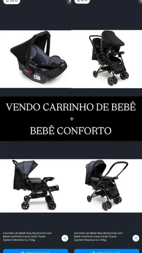 carrinho de bebê