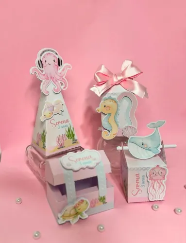 Kit lembranças e caixinhas personalizadas