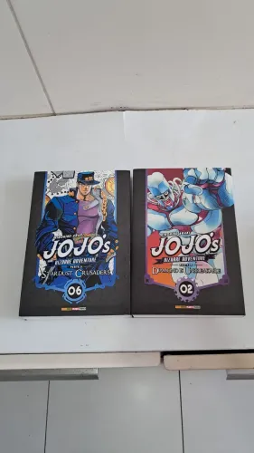 2 volumes Jojo's Bizarre adventure