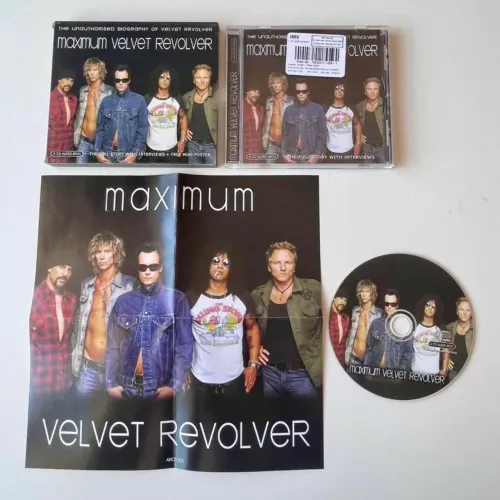 Velvet Revolver Maximum Cd Biografia Importado Inglaterra UK