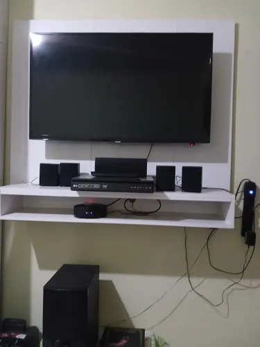 TV smart + painel + home Twitter
