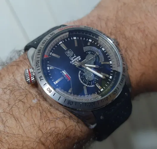 Relógio a corda TAGHEUER grand Carrera 1860