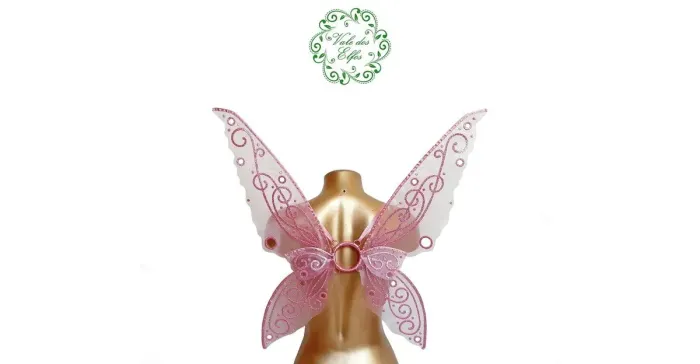 Asa de Fada Fantasia Halloween Carnaval