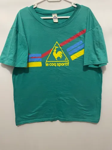 Camiseta da le Coq sportif anos 80