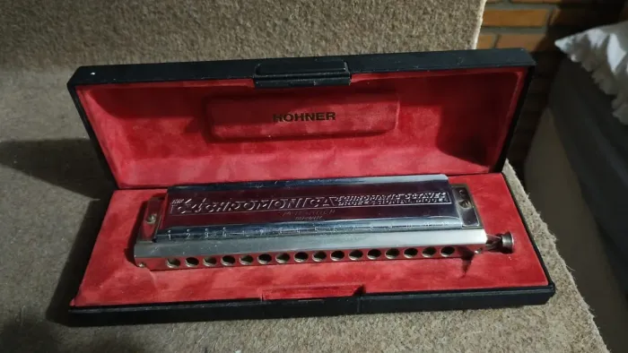 Gaita cromática Hohner 280C Chromonica 64 - Chave de C<br>