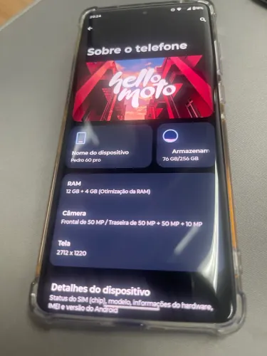 Motorola Moto Edge 60 Pro Azul
