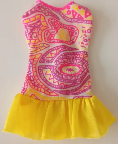 Roupa Para Boneca - Vestido Curto (Original Barbie)