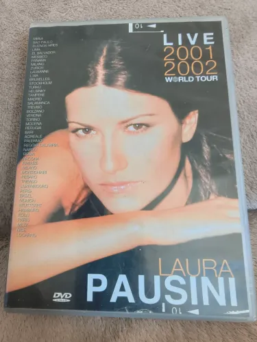 DVD Laura Pausini Live Word Tour 2001 2002