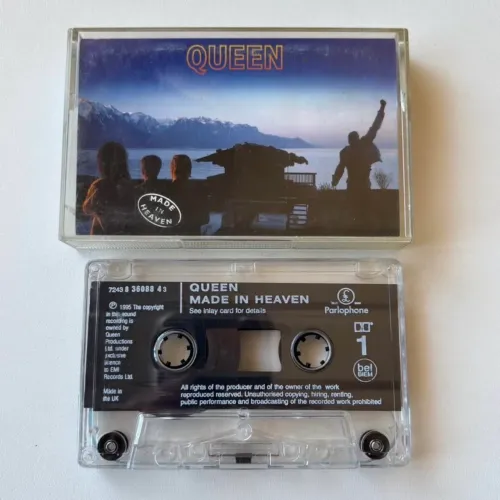 Queen Made In Heaven Fita Cassete K7 Importada Inglaterra UK