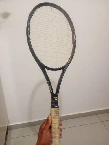 Raquete de tênis Wilson Pro Staff 4.5si, AIRE SHELL, Dual Taper Beam