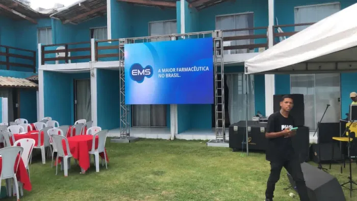 Painel de Led (locação ) Painel P3 outdoor!  Estrutura de grid de alumínio
