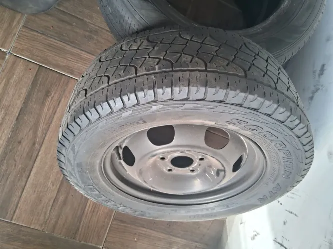 Roda aro 16 , furacão 5x114,estepe tucson, Tiggo, captiva pneu 235/60/16,